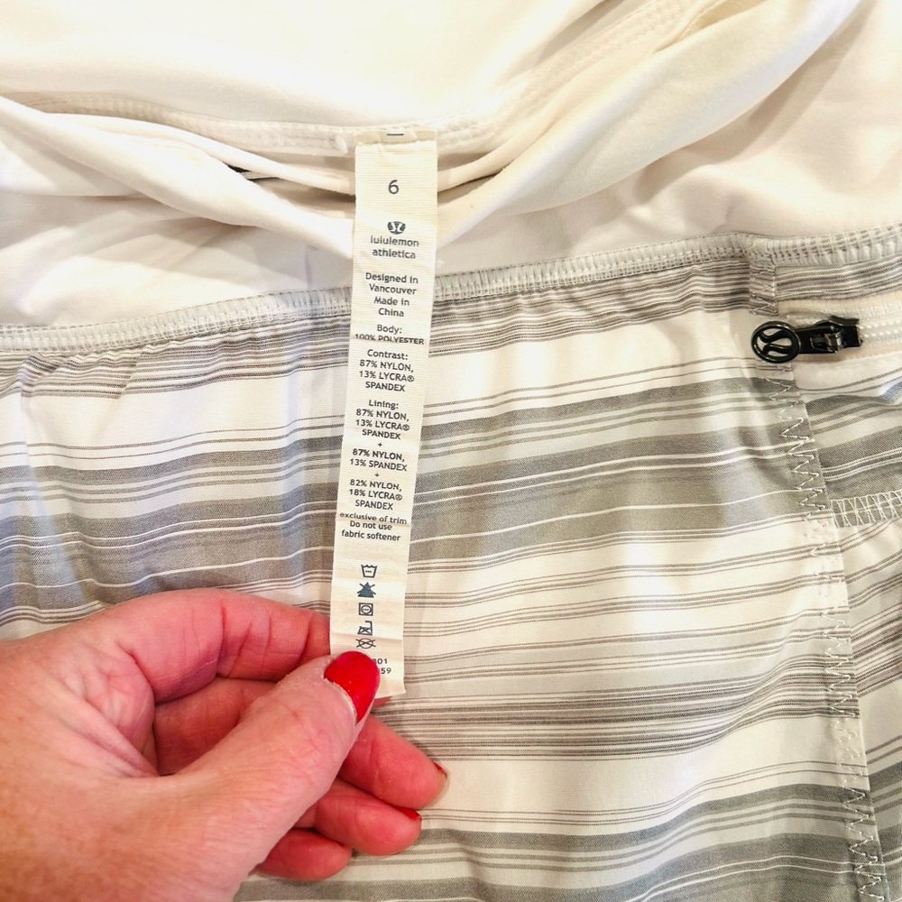 Lululemon Run Your Heart Out skirt size 6 - Picture 5 of 8